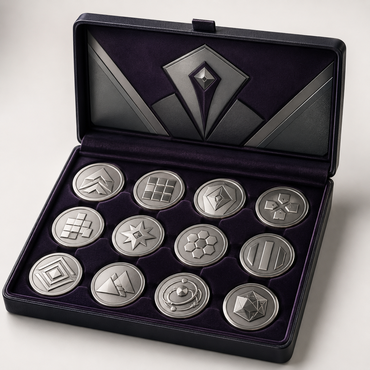 Arcadia Mint Platinum Arcade Token Set