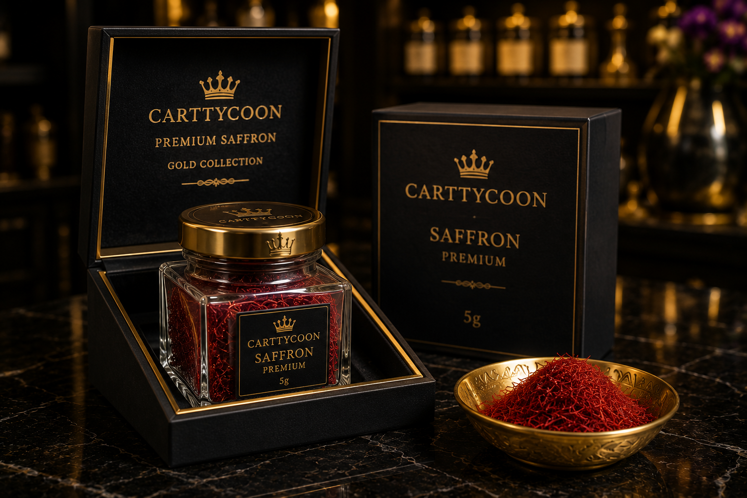 CartTycoon Premium Saffron Gold Collection