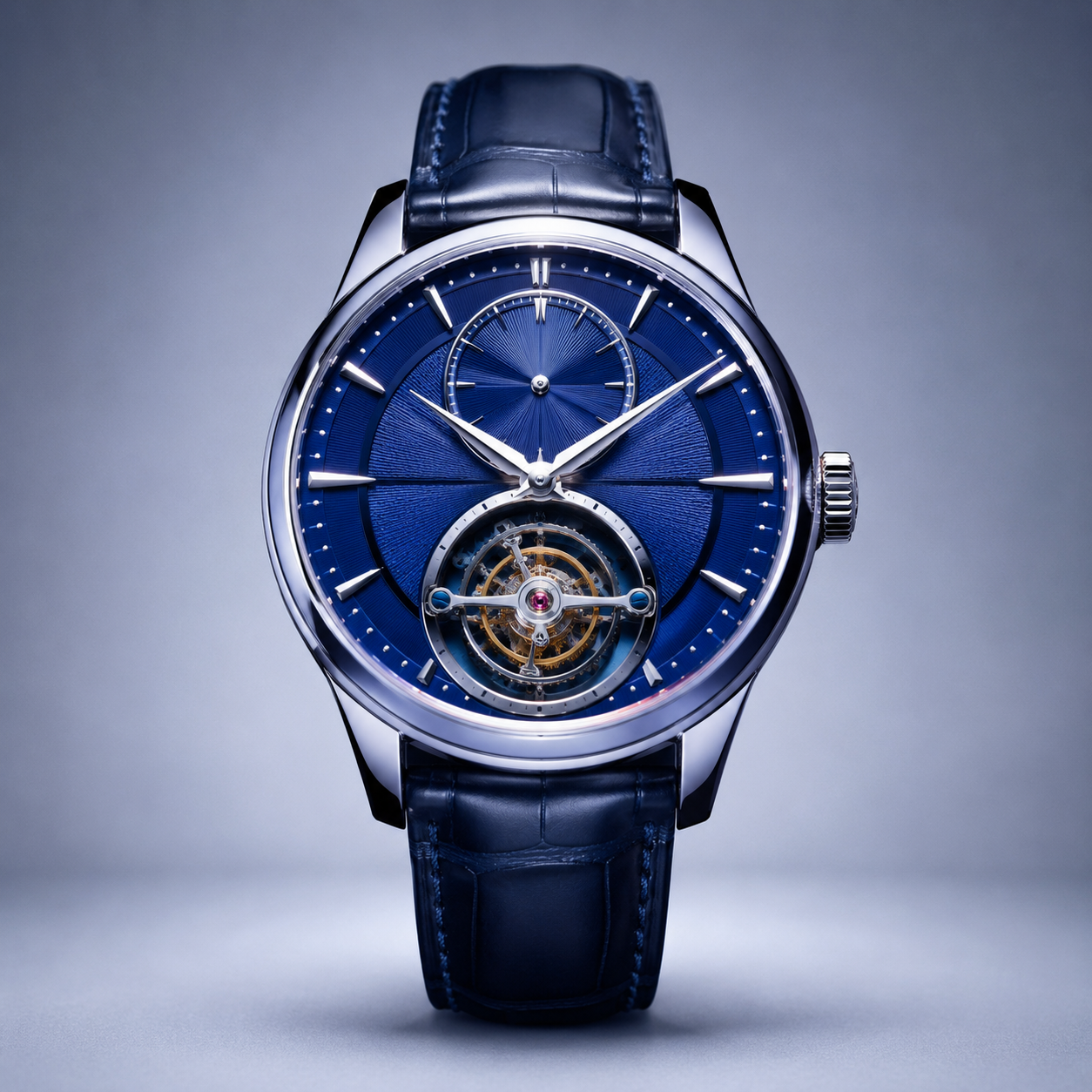Meridian House Sapphire Blue Tourbillon